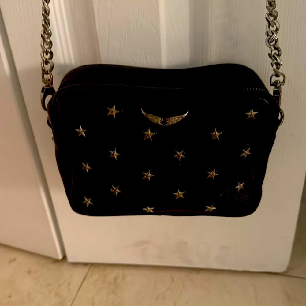 👜Originale Zadig and Voltaire leather hand bag🇫🇷